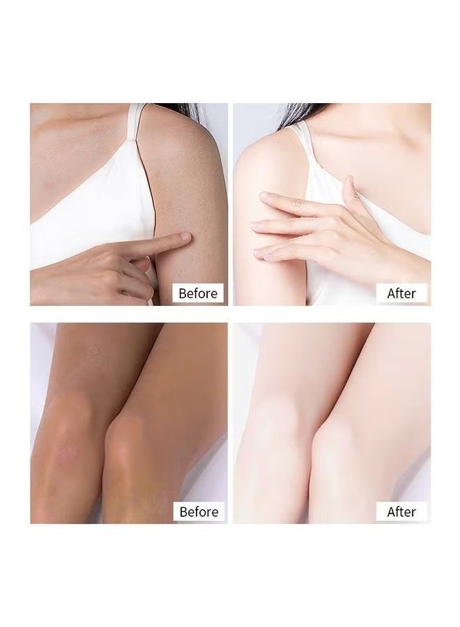 Vibrant Glamour Rapid Skin Cream，Whitening Cream Fast Skin, Whitening Cream Moisturizing 10% Niacinamide Whitening Body Lotion, covers skin blemishes, evens skin tone, brightens and whitens skin care (80g) - Image 4